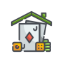 icon Solitaire House