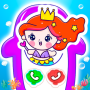 icon Princess Mermaid Baby Phone