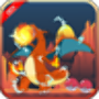 icon charizard dragon adventres