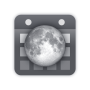 icon Simple Moon Phase Calendar