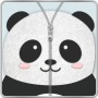 icon Panda Zipper ScreenLock
